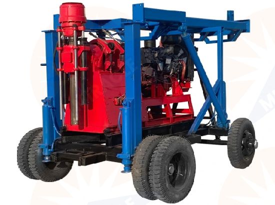 Trailer Mounted Drilling Rig( with BW160 mud pump)